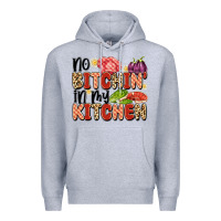 Heather Grey no bitchin'in my kitchen Premium Hoodie - Artiststas