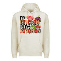 Oatmeal Heather no bitchin'in my kitchen Premium Hoodie - Artiststas