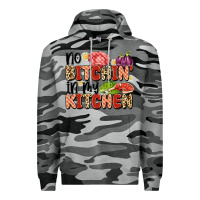 Slate Camo no bitchin'in my kitchen Premium Hoodie - Artiststas