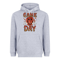 Heather Grey game day Heavyweight Hoodie - MaliasSmallBusiness
