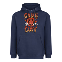 Navy game day Heavyweight Hoodie - MaliasSmallBusiness