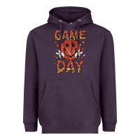 Plum game day Heavyweight Hoodie - MaliasSmallBusiness