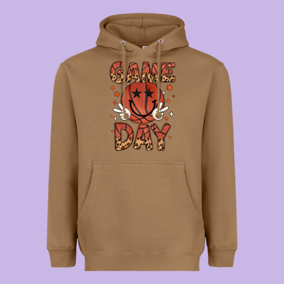 Game Day Heavyweight Hoodie Designed By Maliassmallbusiness