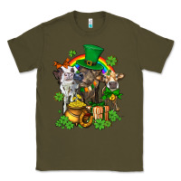 Army Green little cows and st patricks party Classic Tee - AdoDesignShop