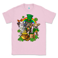 Bubblegum Pink little cows and st patricks party Classic Tee - AdoDesignShop