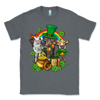 Charcoal Heather little cows and st patricks party Classic Tee - AdoDesignShop