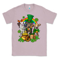 Lilac little cows and st patricks party Classic Tee - AdoDesignShop