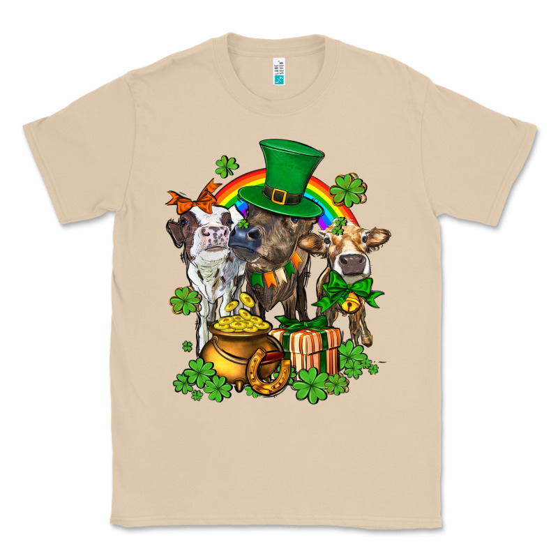 Little Cows And St Patricks Party Classic Tee by AdoDesignShop | Teevron