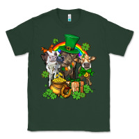 Sports Green little cows and st patricks party Classic Tee - AdoDesignShop