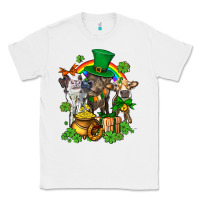 White little cows and st patricks party Classic Tee - AdoDesignShop