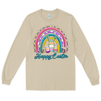 Mushroom easter egg bunny rainbow Long Sleeve Tee - AdoDesignShop