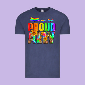 Proud Ally Vintage Tee Designed By Hra Design Shop