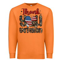 Carrot thank you veteran Premium Sweatshirt - MaliasSmallBusiness