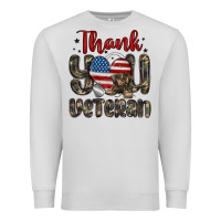 Dove Grey thank you veteran Premium Sweatshirt - MaliasSmallBusiness