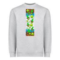 Heather Grey tennis penwraps Heavyweight Sweatshirt - HRA Design Shop