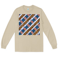Mushroom american mama leopard seamless pattern Long Sleeve Tee - BundleAndBundleShop