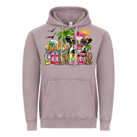 Vintage Zinc hello summer cow Vintage Hoodie - Zillion Design Studio