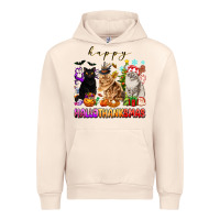 Sandshell happy hallothanksmas cats Urban Hoodie - texasbilliewilder