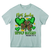 Arona not lucky simply blessed Heavy Core Tee - Artiststas
