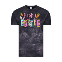 Cloud Black Easter Day Happy Easter Vintage Tee - OliviaCreatesArt