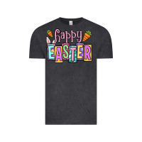 Vintage Black Easter Day Happy Easter Vintage Tee - OliviaCreatesArt
