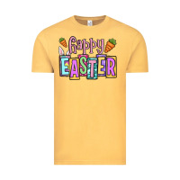 Vintage Mustard Easter Day Happy Easter Vintage Tee - OliviaCreatesArt