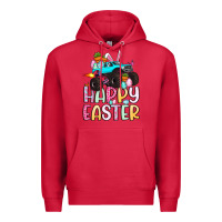Cardinal monster truck happy easter Premium Hoodie - Artiststas