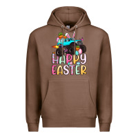 Chestnut monster truck happy easter Premium Hoodie - Artiststas