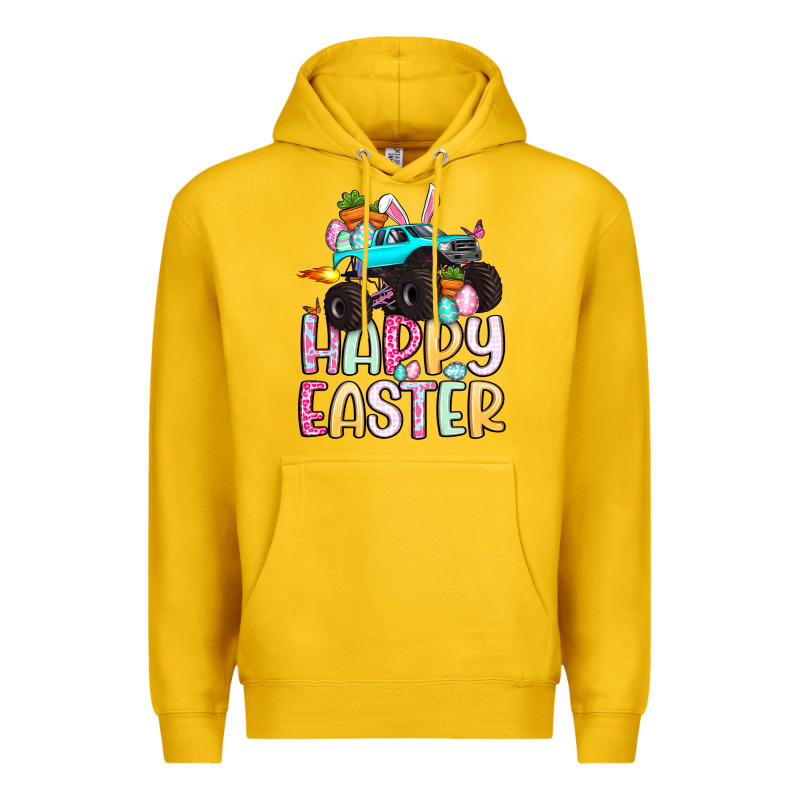 Monster Truck Happy Easter Premium Hoodie by Artiststas | Teevron