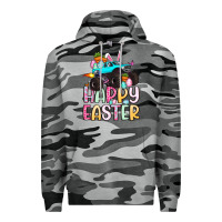 Slate Camo monster truck happy easter Premium Hoodie - Artiststas