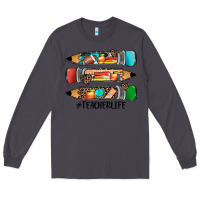 Smoke #teacherlife pencils Long Sleeve Tee - JahusDesignShop