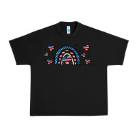 Black american flag rainbow 16oz libbey cup Urban Heavy Tee - HRA Design Shop