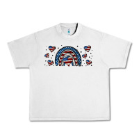 Lunar Rock american flag rainbow 16oz libbey cup Urban Heavy Tee - HRA Design Shop