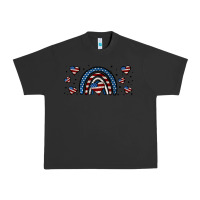 Pigment Black american flag rainbow 16oz libbey cup Urban Heavy Tee - HRA Design Shop