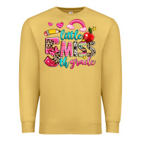 Antique Gold little miss fifth grade Premium Sweatshirt - NancyCooperArtShop