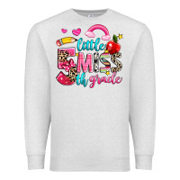 Oatmeal Heather little miss fifth grade Premium Sweatshirt - NancyCooperArtShop