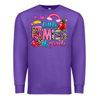 Purple little miss fifth grade Premium Sweatshirt - NancyCooperArtShop