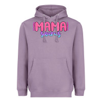Lavender mama saurus Heavyweight Hoodie - MaliasSmallBusiness