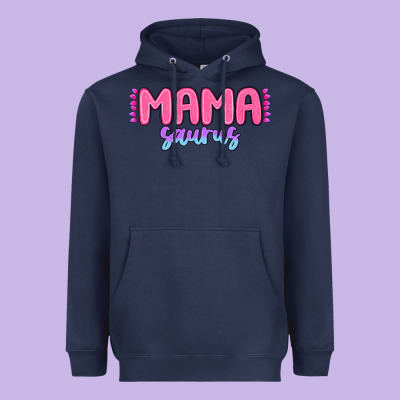 Mama Saurus Heavyweight Hoodie Designed By Maliassmallbusiness