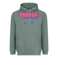 Sage mama saurus Heavyweight Hoodie - MaliasSmallBusiness