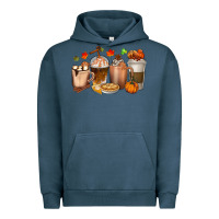 Pumpkin Spice Coffee Cups Urban Hoodie | Teevron