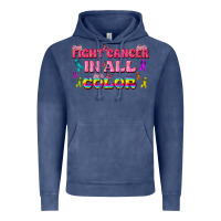 Vintage Denim Fight Cancer In All Color Vintage Hoodie - texasbilliewilder