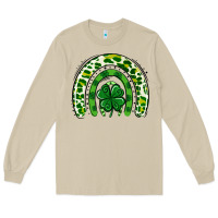 Mushroom St Patrick Rainbow Long Sleeve Tee - Jasminsmagicworld
