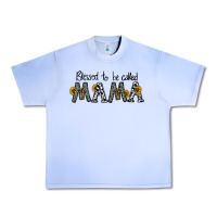 Grape Ice blessed to be called mama Urban Heavy Tee - CowhideDigitalArt