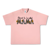 Salmon blessed to be called mama Urban Heavy Tee - CowhideDigitalArt