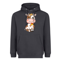 Smoke cartoon cow Heavyweight Hoodie - NancyCooperArtShop