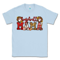Dusty Blue baseball mama Classic Tee - Jasminsmagicworld