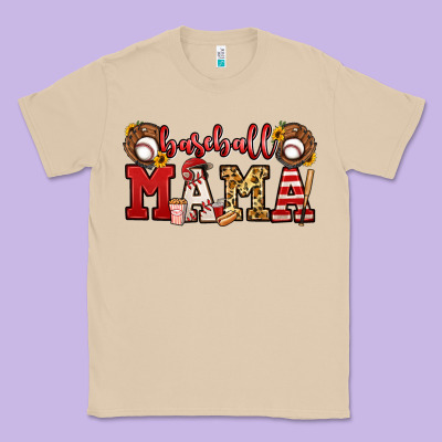 Baseball Mama Classic Tee Designed By Jasminsmagicworld