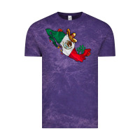 Cloud Purple mexico Vintage Tee - CowhideDigitalArt