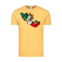 Vintage Mustard mexico Vintage Tee - CowhideDigitalArt